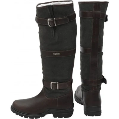 Afbeelding van Horka Outdoorlaarzen Highlander Leer/suède Bruin/groen Maat 40