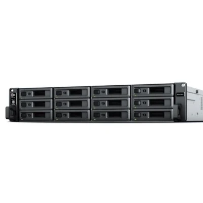 Image de Synology RackStation RS2423RP+ Serveur NAS 12 Baies rack montable SATA 6Gb/s RAID JBOD, 0, 1, 5, 6, 10 RAM 8 Go Gigabit Ethernet / iSCSI support 2U