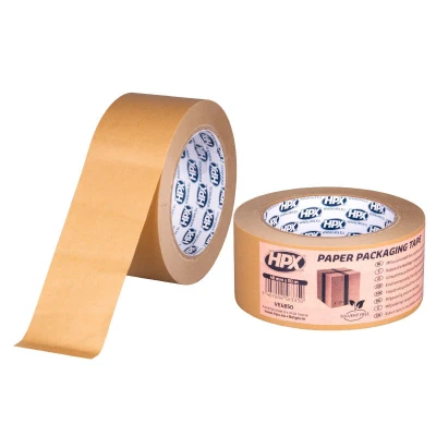 Afbeelding van HPX Verpakkingstape Papier Bruin 48mm x 50m