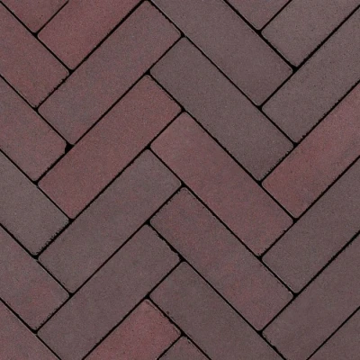 Afbeelding van Sierbetonklinker Lyon Dikformaat 21x7x8 Rood/Bruin Genuanceerd