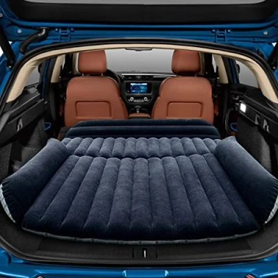 Afbeelding van HAOYAO Autoluchtmatras met luchtpomp, dik opblaasbaar SUV bed voor outdoor, camping, reizen