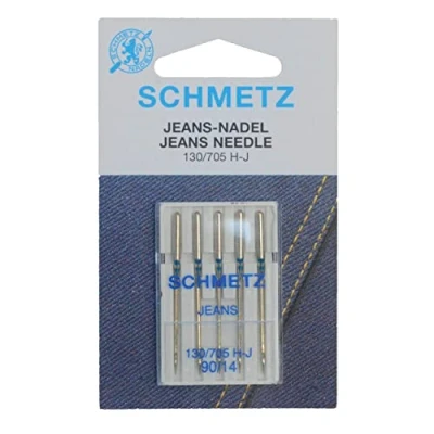 Afbeelding van Schmetz Jeans machinenaald 5 stuks 90 14