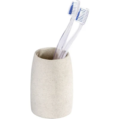 Afbeelding van Wenko Tandenborstelhouder Goa 10,5 Cm Polyresin Beige