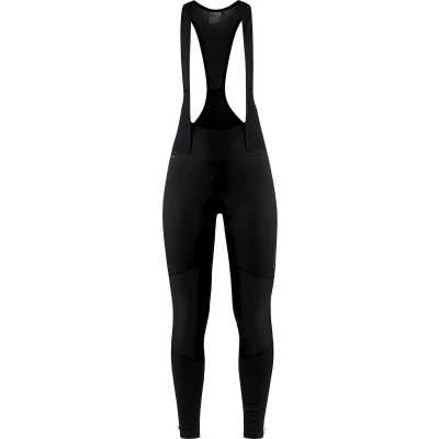 Afbeelding van Lange Fietsbroek Craft Core Bike Subz Wind Bib Dames maat S Zwart