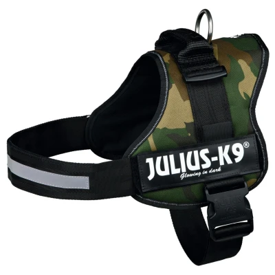 Afbeelding van Julius K9 Powerharness Camouflage Hondenharnas 82 116x5.0 cm