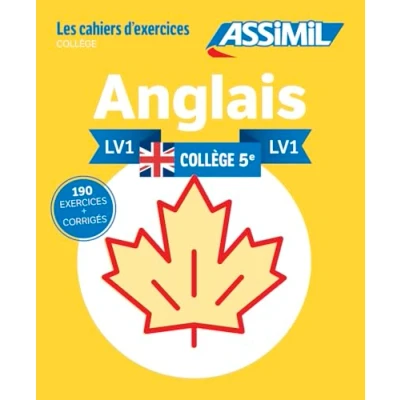 Afbeelding van Anglais 5ème LV1 Cahier d&#039;exercices Workbook