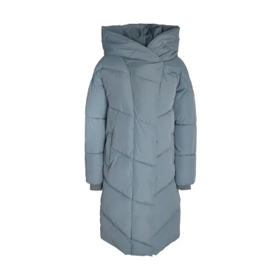 Afbeelding van Noisy May Nmnew Tally LONG Wintermantel, Dames, Maat: Small, Grau