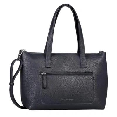 Afbeelding van TOM TAILOR Schoudertas Elis Zip Shopper Dark Blue Donkerblauw