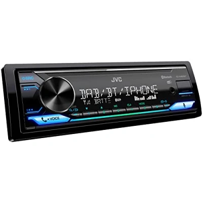 Afbeelding van JVC KD X482DBT Autoradio enkel DIN Bluetooth handsfree, DAB+ tuner