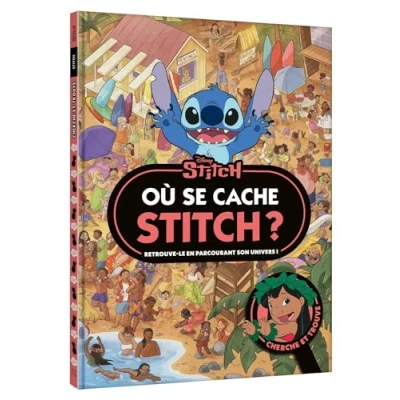 Afbeelding van STITCH OU SE CACHE CHERCHE ET TROUVE