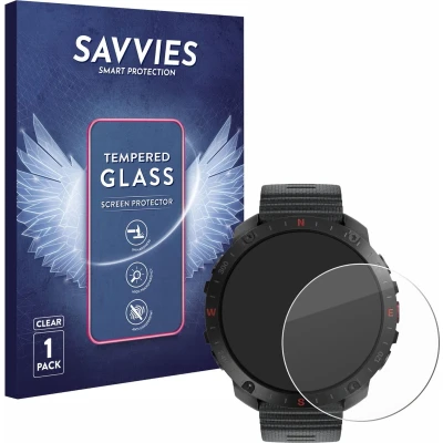 Afbeelding van Savvies Glas Screenprotector voor Polar Grit X2 Pro Gehard Beschermglas 9H
