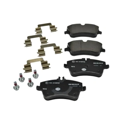 Afbeelding van HELLA 8DB 355 018 351 Remblokkenset Geschikt voor slijtage waarschuwingscontact Met remzadelschroef toebehoren MERCEDES BENZ: C Class Saloon