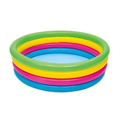 Afbeelding van Opblaasbaar Kinderzwembad Shine Inline Regenboog 157 x 46 cm