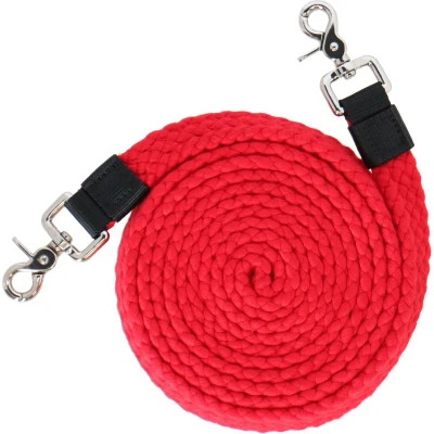 Afbeelding van F.R.A. Teugels Gabi Gevlochten Katoen Rood 300x2,5cm
