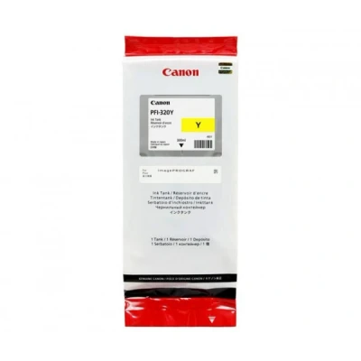 Afbeelding van Canon PFI 320Y Inktcartridge Geel Hoge capaciteit