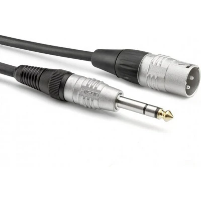 Afbeelding van Sommer Cable HBP XM6S 0090 Audio Adapterkabel [1x XLR stekker 3 polig 1x Jackplug male 6,3 mm (mono)] 0.90 m Zwart