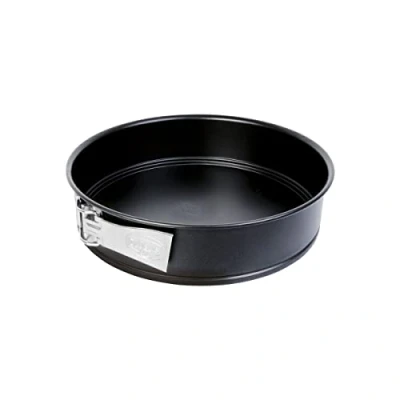 Afbeelding van Dr Oetker 1435 springvorm, taartvorm, ronde vorm, bakvorm, roestvrij staal, zwart, 26 x 6,5 cm