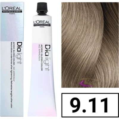 Afbeelding van Dye No Ammonia L&#039;Oreal Professionnel Paris Dia Light 50 ml Nº 9,11