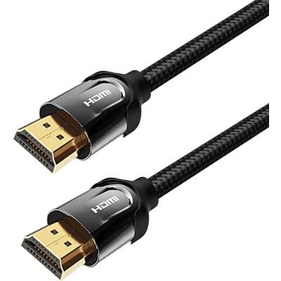 Afbeelding van Vention Professionele nylon HDMI 2.0 kabel 4K 60Hz, 1 meter