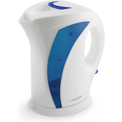 Afbeelding van Esperanza EKK018B Waterkoker 1,7 l, Wit / Blauw