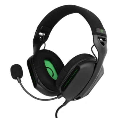 Afbeelding van Konix Casque gaming filaire Skylite ultraléger 218 g pour Xbox One et Series XS Haut parleurs 40 mm Microphone Câble 1,5 m Jack 3,5 Noir