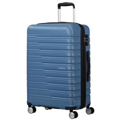 Image de American Tourister Flashline Spinner M, étui, 67 cm, 69/75 L, bleu (bleu Coronet)