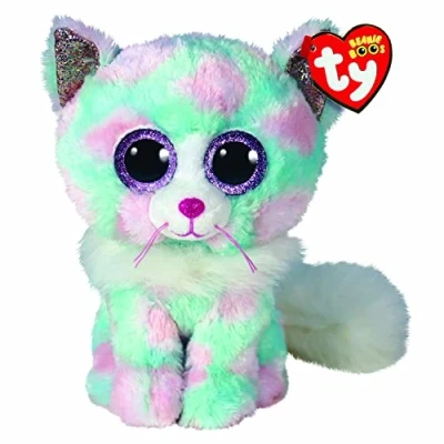 Image de Peluche Ty Beanie Boo&#039;s Small Opal Le Chat