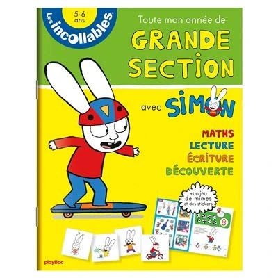 Image de Les incollables Toute mon année de Grande Section avec Simon