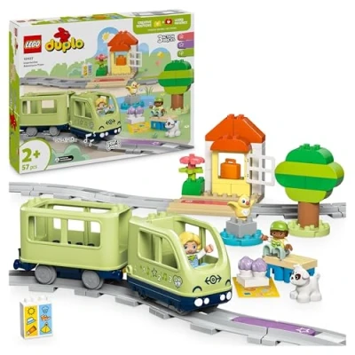 Image de LEGO® DUPLO® Town 10427 Le train d’aventures interactif