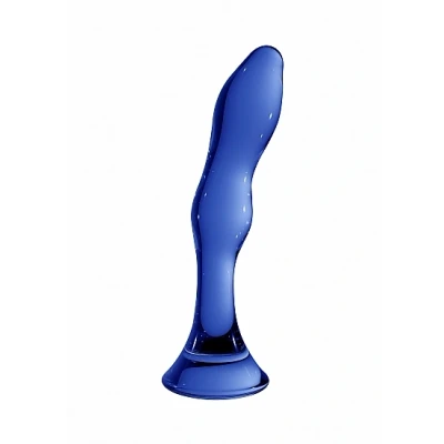Afbeelding van Glazen Dildo Galant Blauw