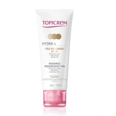 Afbeelding van Topicrem HYDRA+ Radiance Progressive Tan 40ML