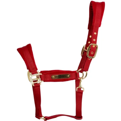 Afbeelding van Kentucky Halster Velvet Rood Full Agradi.be