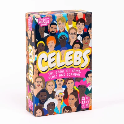 Afbeelding van Celebs Kaartspel Engelstalig Professor Puzzle