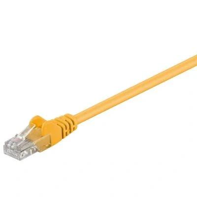 Image de Cat 5 2500 utp gelb 25m goobay 95634