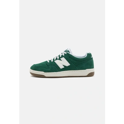 Afbeelding van New Balance BB480 Unisex Sneakers laag, Maat: 37.5, Green Veloursleer