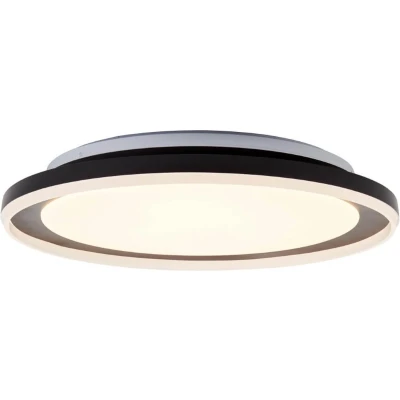 Afbeelding van Brilliant G99519/06 Pederson LED plafondlamp 22 W Zwart