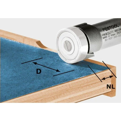 Afbeelding van FESTOOL HW D22/8 OFK kantenfrees 490085