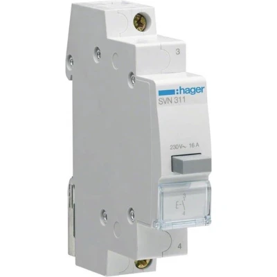 Afbeelding van Hager SVN311 Toets 16 A 230 V