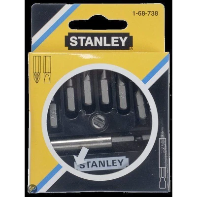 Afbeelding van Stanley Bitset PZ + Platte Kop 7 delig