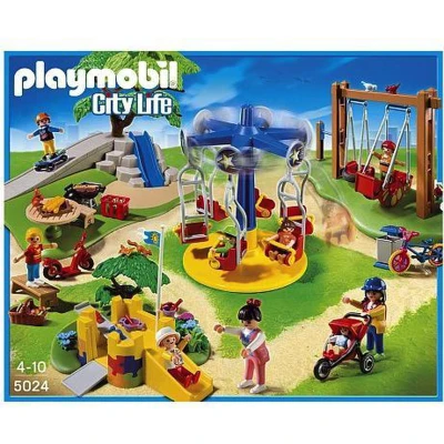 Afbeelding van PLAYMOBIL City Life Speelplein 5024
