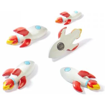 Afbeelding van Trendform Magnet Rocket set van 5