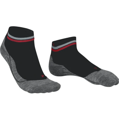 Afbeelding van Falke RU4 Endurance Short Reflect Running Mediumstrong Cushioned Sportsokken black, Dames, Maat: 35/36, Black