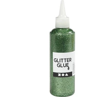 Afbeelding van Creotime Glitterlijm Groen 118 Ml
