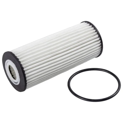 Afbeelding van FEBI BILSTEIN 172948 Oliefilter Met afdichtring Filter insert MERCEDES BENZ: A Class, G Class Off Road, S Saloon