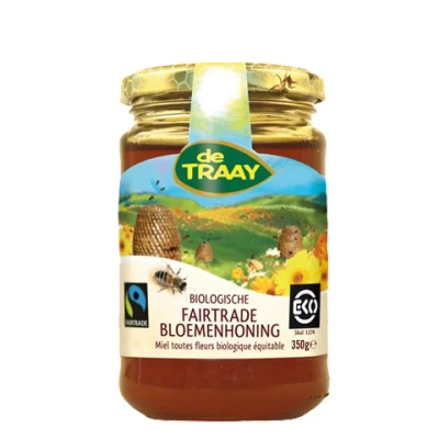 Afbeelding van Biologische Fairtrade bloemenhoning Honingwinkel.nl