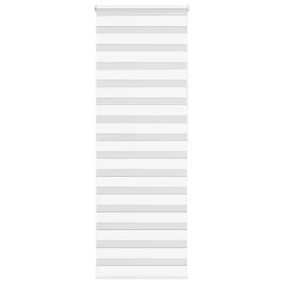 Afbeelding van vidaXL Zebra rolgordijn 90x200 cm stofbreedte 85,9 polyester wit