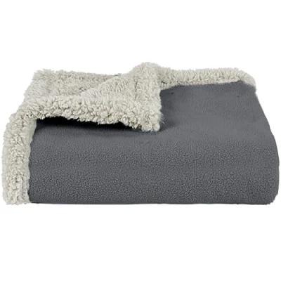 Afbeelding van Pawsse Waterdichte hondendeken, wasbare hondenmat, zachte sherpa pluche zeteldeken voor honden, puppy&#039;s, 125 x 75 cm