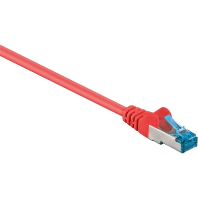 Afbeelding van Goobay S/FTP netwerkkabel CAT6a Rood 0,50 meter