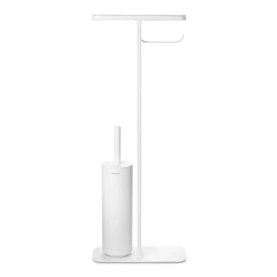 Afbeelding van Brabantia Mindset Toiletbutler Mineral Fresh White Wit