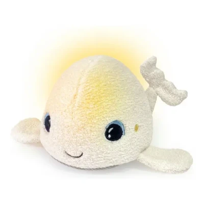 Afbeelding van PABOBO LED Nachtlampje Kinderen Met Muziek &amp; Licht Huildetectie Whale